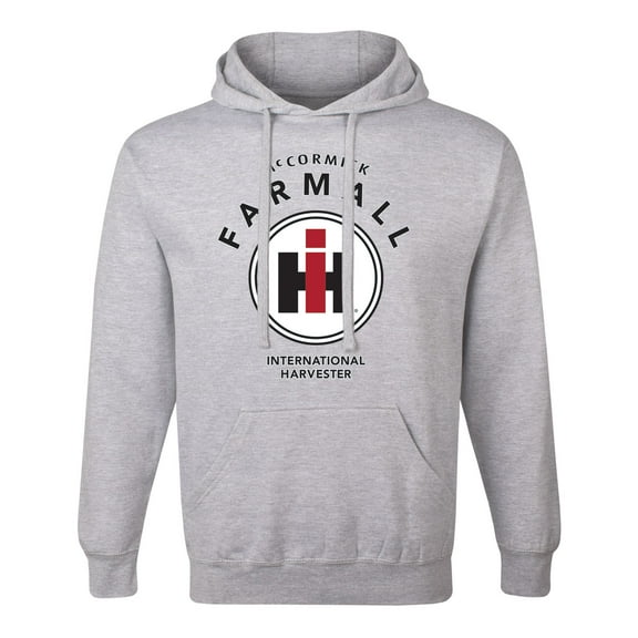 Case IH - Mccormick Farmall Circle IH Logo Adult - Men's Pullover Hoodie