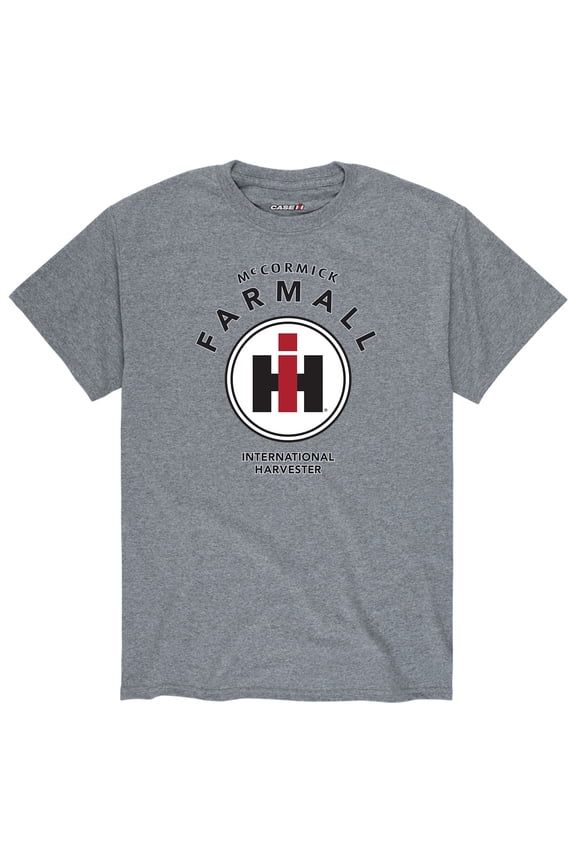 - Mccormick Farmall Circle IH Logo Adult - Men's Short Sleeve Graphic T-Shirt