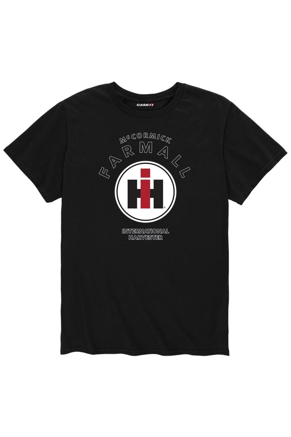 - Mccormick Farmall Circle IH Logo Adult - Men's Short Sleeve Graphic T-Shirt