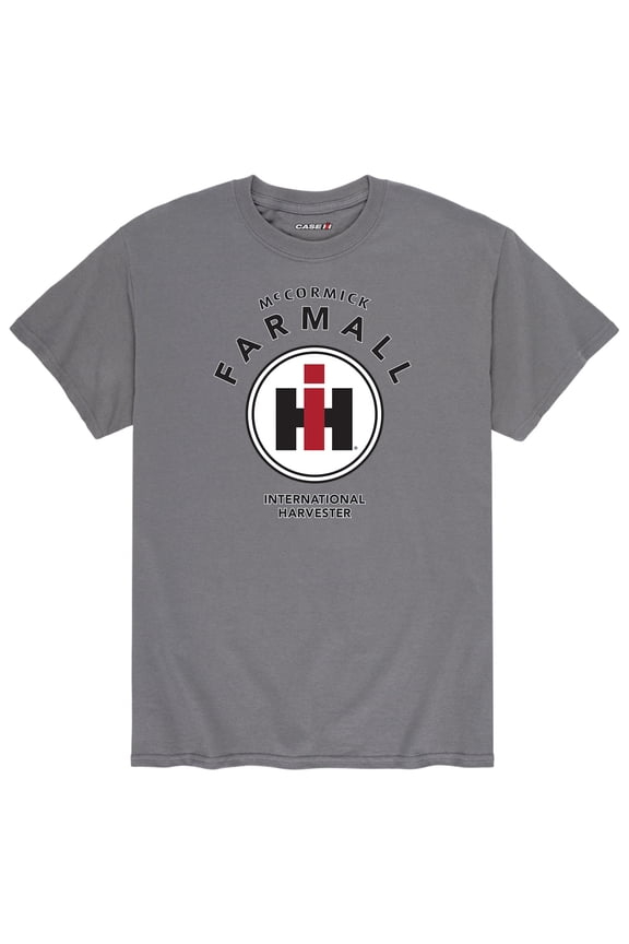 - Mccormick Farmall Circle IH Logo Adult - Men's Short Sleeve Graphic T-Shirt
