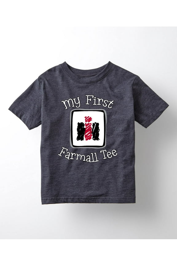 - My First Farmall Tee - Toddler Short Sleeve Graphic T-Shirt