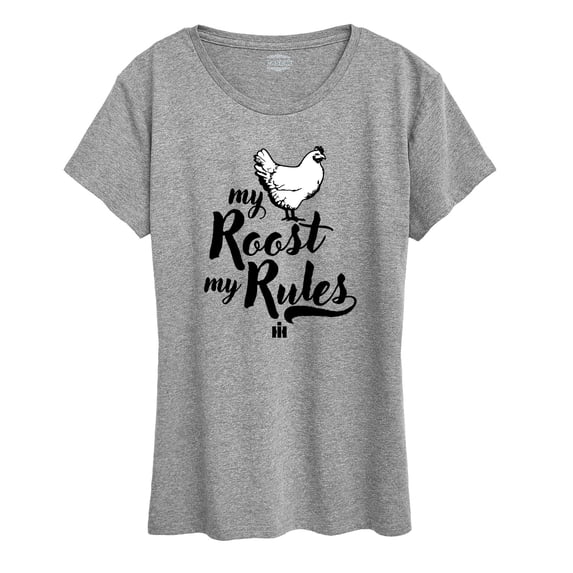 Case IH - My Roost My Rules - Women's Short Sleeve Graphic T-Shirt