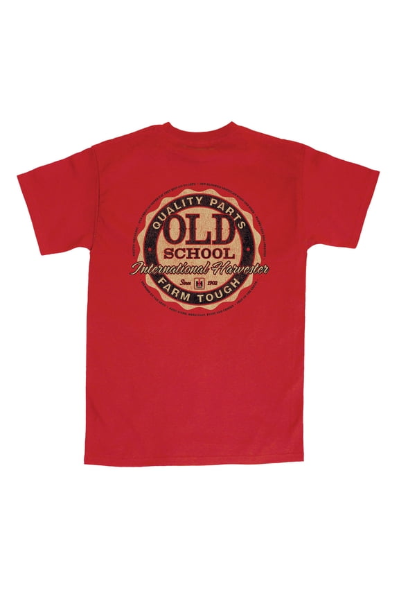 - Old School IH - Men's Short Sleeve Graphic T-Shirt