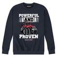 thumbnail image 1 of Case IH Powerful And Proven - Men's Crew Neck Fleece Pullover, 1 of 6