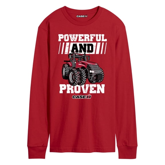 Case IH Powerful And Proven - Men's Long Sleeve T-Shirt