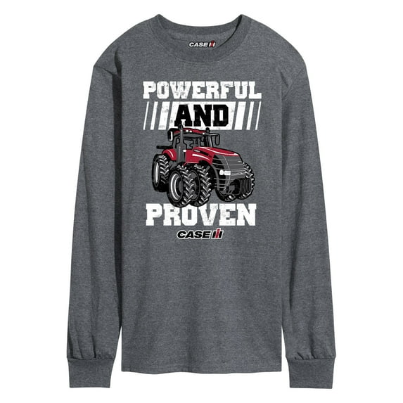 Case IH Powerful And Proven - Men's Long Sleeve T-Shirt