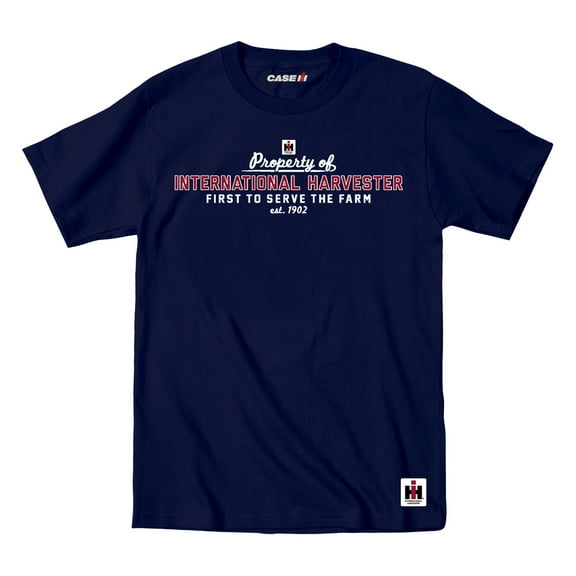 Case IH - Property Of IH - International Harvester Men's Short Sleeve Graphic T-Shirt