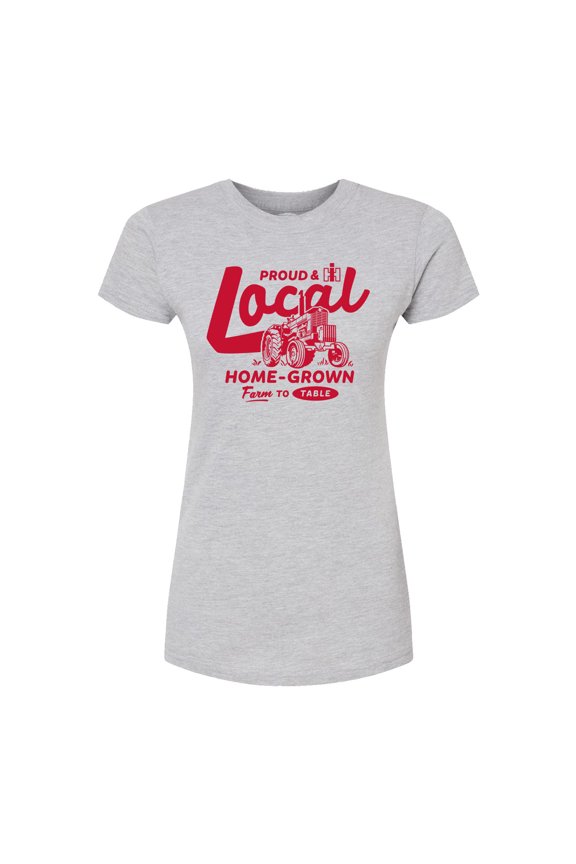 - Proud And Local IH - Juniors Fitted Graphic T-Shirt