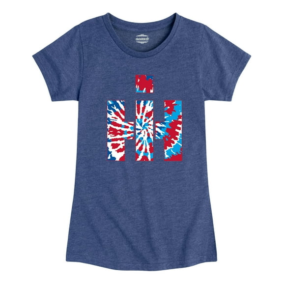 Case IH - RWB Tie Dye IH - Toddler Girl Short Sleeve T-Shirt