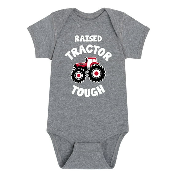 Case IH - Raised Tractor Tough - Infant Baby One Piece