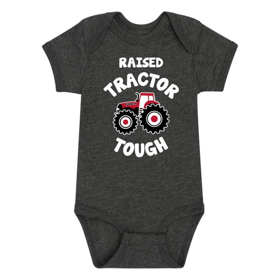 Case IH - Raised Tractor Tough - Infant Baby One Piece
