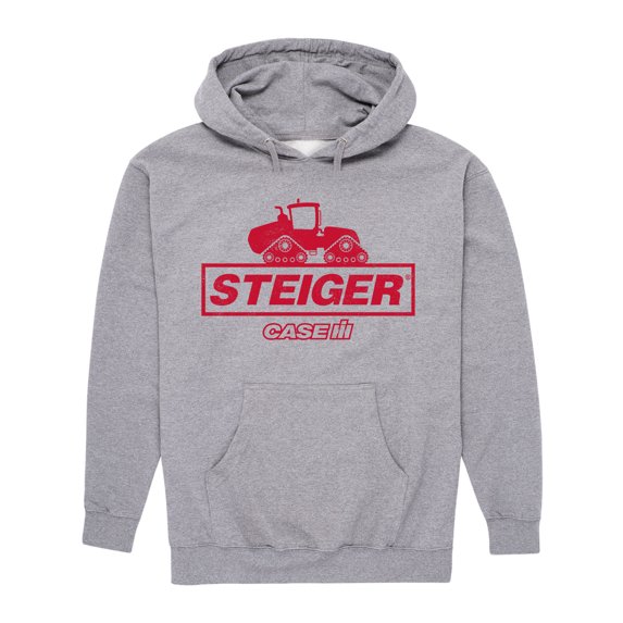 Case IH Steiger - Men's Pullover Hooded Fleece Sweatshirt