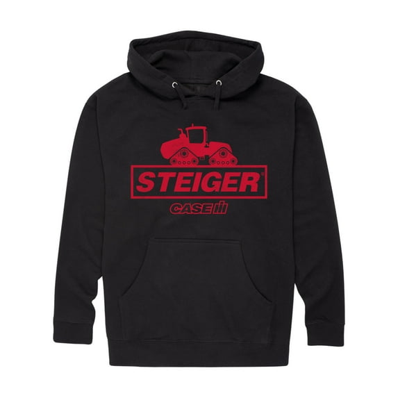 Case IH Steiger - Men's Pullover Hooded Fleece Sweatshirt