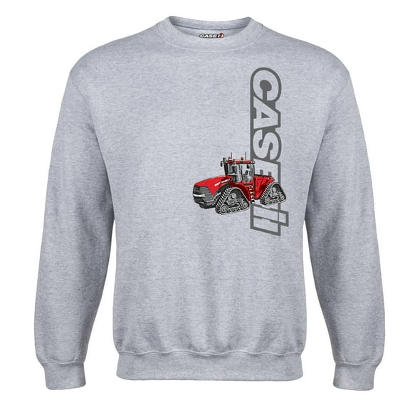 Case IH Steiger Quadtrac - CASE IH International Harvester Men's Long Sleeve Crew Neck Fleece