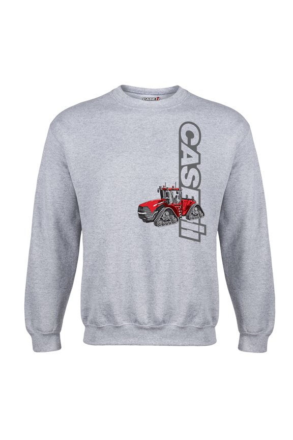 Steiger Quadtrac - CASE IH International Harvester Men's Long Sleeve Crew Neck Fleece