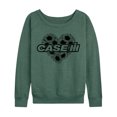 thumbnail image 1 of Case IH Sunflower Heart - Women's Lightweight French Terry Long Sleeve Shirt, 1 of 6