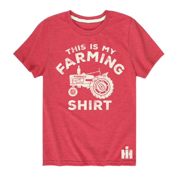 Case IH - This Is My Farming Shirt - Youth Short Sleeve Graphic T-Shirt