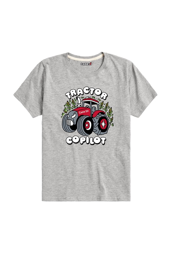 - Tractor Copilot - Toddler and Youth Short Sleeve Graphic T-Shirt