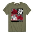 thumbnail image 1 of Case IH - Tractor Grid - Youth Short Sleeve Graphic T-Shirt, 1 of 6