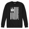 thumbnail image 1 of Case IH - Vertical American Flag - Men's Crew Fleece Sweatshirt, 1 of 5