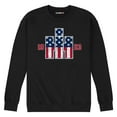 thumbnail image 1 of Case IH - Vintage Ih Patriotic- Men's Crew Fleece Sweatshirt, 1 of 5