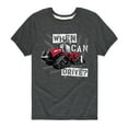 thumbnail image 1 of Case IH - When Can I Drive  - Toddler And Youth Short Sleeve Graphic T-Shirt, 1 of 4