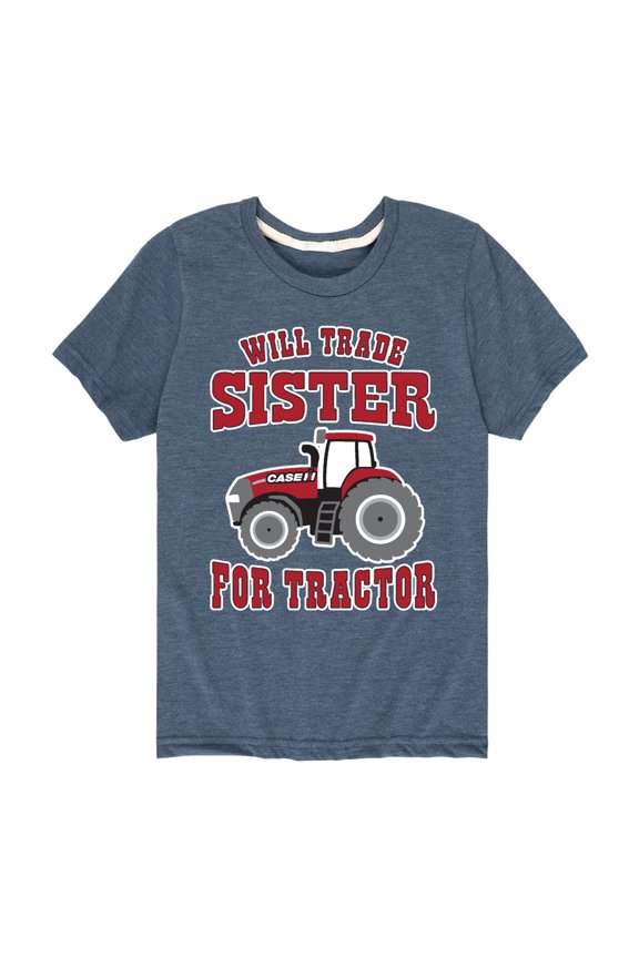 - Will Trade Sister For Tractor - Youth Short Sleeve Tee