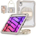 thumbnail image 1 of Case for IPad Mini 7 2024 A17 Pro A2993 A2995 A2996 Back Cover for IPad Mini 6 2021 A2567 A2568 A2569 8.3 Inch Protection Shell (Khaki,for iPad Mini 7 2024), 1 of 7
