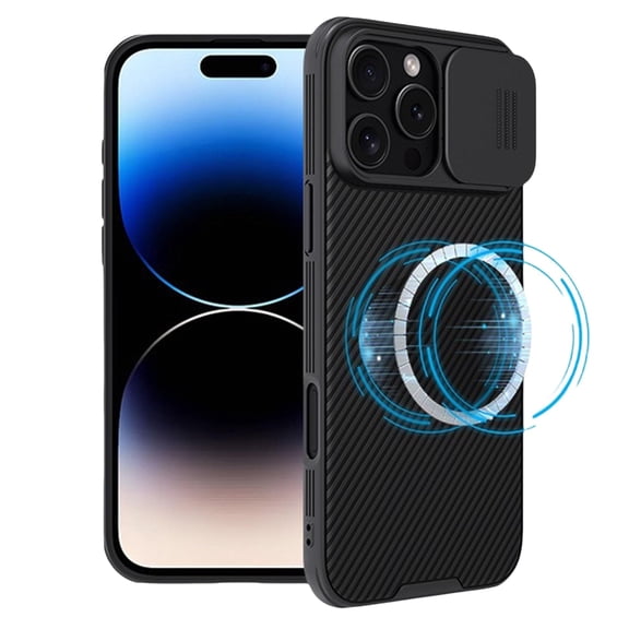 Case For IPhone 16/16 Plus/16 Pro, Sliding Camera Lens Protection Cover, Wireless Charging Soft TPU Shockproof Shell, Resists Stains Personality Cases
