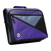 CASEIT Case-It 1590378 Universal Laptop Zipper Binder, O-Ring, 2 in. - Purple