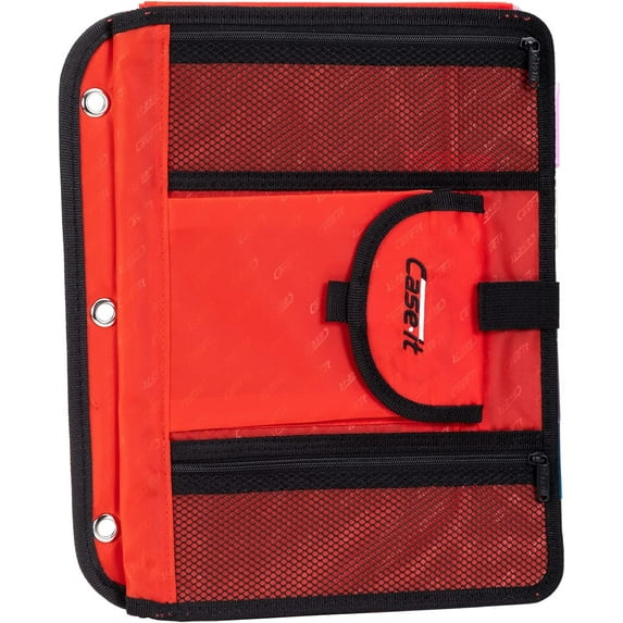 Case-it Locker Accessory 5-Tab File, Red