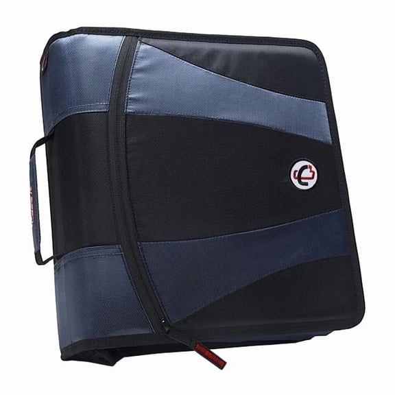 Case-It Dual Ring Binder, 2 in. - Black