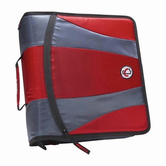 Case-It  Dual Ring Binder, 2 in. - Red