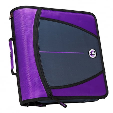 Case It Case-it Mighty Zip Tab 3 3-Ring Zipper Binder D-146