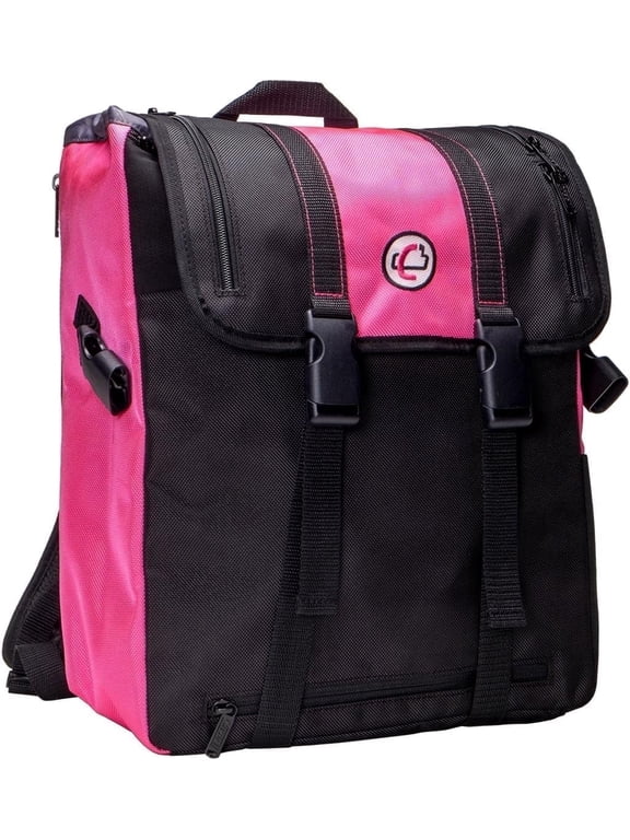 The Classic Laptop Backpack, Fits 13 Inch and Some 15 Inch Laptops, Magenta (BKP-303-MAG)
