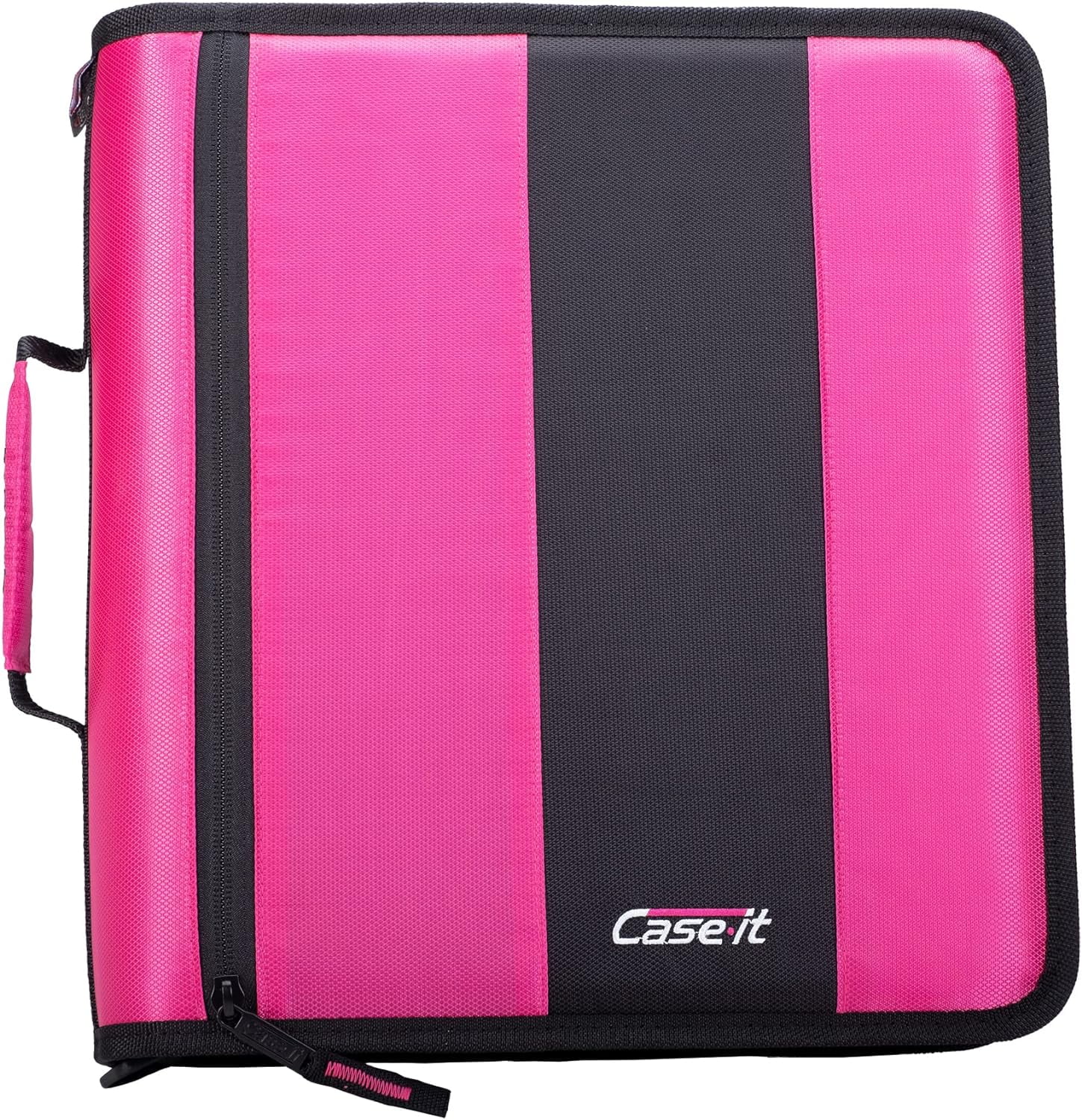 Case-It 2-Inch O-Ring Zipper Binder, Multiple Pockets, 800 Case-It 2-Inch O-Ring Zipper Binder, Multiple Pockets, 800