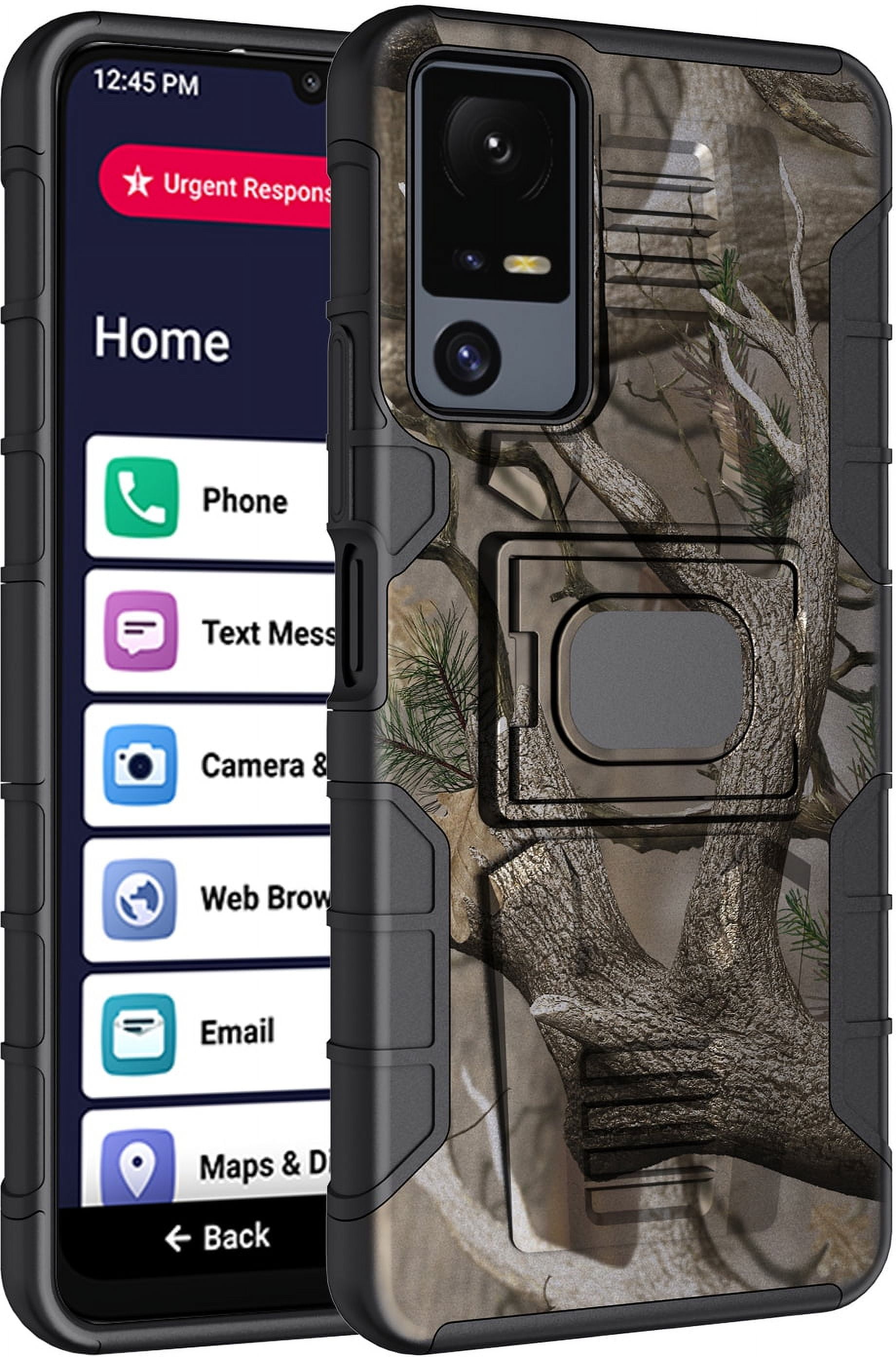 Nakedcellphone's Rugged Hybrid Smartphone Case, Ring Grip Stand & Mount for Jitterbug Smart4 (2023, T608G) - Black - Walmart.com Nakedcellphone's Rugged Hybrid Smartphone Case, Ring Grip Stand & Mount for Jitterbug Smart4 (2023, T608G) - Black - Walmart.com