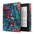 thumbnail image 1 of Case for Kindle 10th Generation - Slim & Light Smart Cover Case with Auto Sleep & Wake for Amazon Kindle E-reader 6" Display, 10th Generation 2019 Release (Jungle Flower), 1 of 7