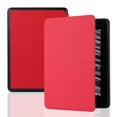 thumbnail image 1 of Case for Kindle 6 Inch 2024 / Kindle 11th Generation 6 Inch 2024 E-Reader, Flip Folio Cover with Auto Sleep Wake Function, Premium PU Leather + PC Protective Slim Fit Case, Red, 1 of 7