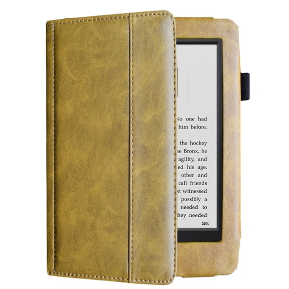 Case for Kindle Touch D01200 6 inch ,PU Leather Magnetic Smart Protective Cover for E-Reader, with Auto-Wake/Sleep,Skin Shell Cover for Audio-Book Ereader Devices