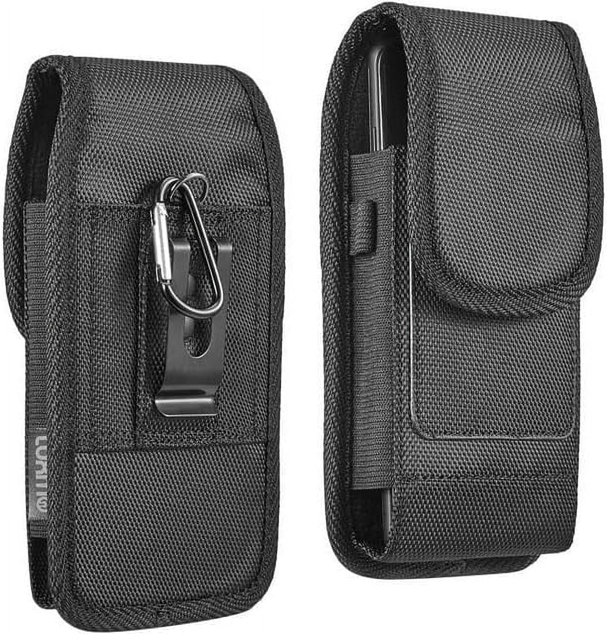 Galaxy Wireless USA Holster Cell Phone Case for Kyocera DuraXV Extreme E4810, Black