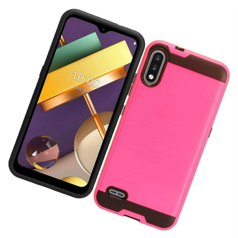 Case for LG K22 5G, K32, K22 Plus Brushed Texture Slim Hybrid