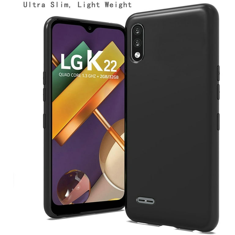 Case for LG K22 5G /LG K32 5G Premium Hybrid Soft Silicone Gummy