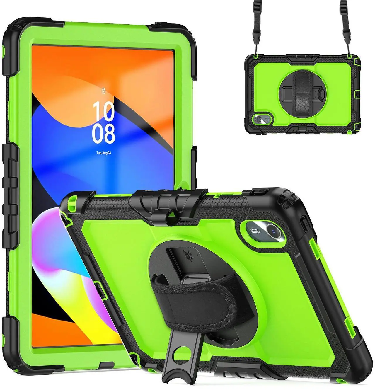 MXS-LN-M11 | Lenovo Tab M11 / K11 TB330 | IP68 Waterproof, Shock & Dust Proof Case With Handstrap & Kickstand & X-Mount Security Lock Hole Version - View #6