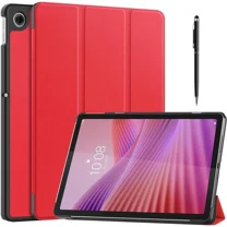 Case for Lenovo Tab 10.1 inch 2025 Model TB311FU TB311XU, Slim Smart Cover Lightweight Hard Shell Protective Cover with Multi-Angle Stand, Universal Stylus Pen