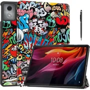 Case for Lenovo Tab K11 Plus 11.45 inch 2024 TB352FU TB352XU / M11 Plus 11.45" 2024, Slim Smart Cover Lightweight Hard Shell Protective Cover with Multi-Angle Stand, Universal Stylus Pen