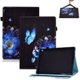 thumbnail image 1 of Case for Lenovo Tab M10 Plus 10.3" Case(2nd Gen 2020), TB-X606F/ TB-X606X 10.3" FHD Android Tablet Case, Allytech Multi-Angle Viewing Folio Stand Wallet Case with Auto Sleep Wake, Floral & Butterfly, 1 of 7