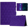 thumbnail image 1 of Case for Lenovo Tab M10 TB-X505/TB-X605F, PU Leather Kickstand Shockproof Flip Case with Card Slots Pencil Slot Auto Sleep/Wake Folio Flip Case Cover for Lenovo Tab M10 TB-X505/TB-X605F, Purple, 1 of 9