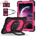 thumbnail image 1 of Case for Lenovo Tab One 8.7 inch 2025 / Tab K9 8.7" 2025 TB305XU TB305FU, Shockproof Protective Cover with Rotatable Kickstand/Hand Strap/Shoulder Strap, 1 of 7