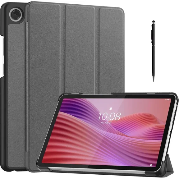 Case for Lenovo Tab One 8.7 inch 2025 / Tab K9 8.7" 2025 TB305XU TB305FU, Slim Smart Cover Lightweight Hard Shell Protective Cover with Multi-Angle Stand, Universal Stylus Pen